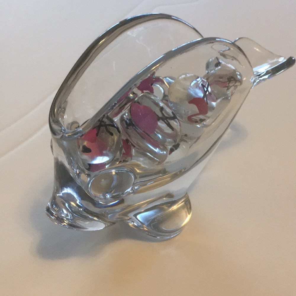 Vintage glass fish